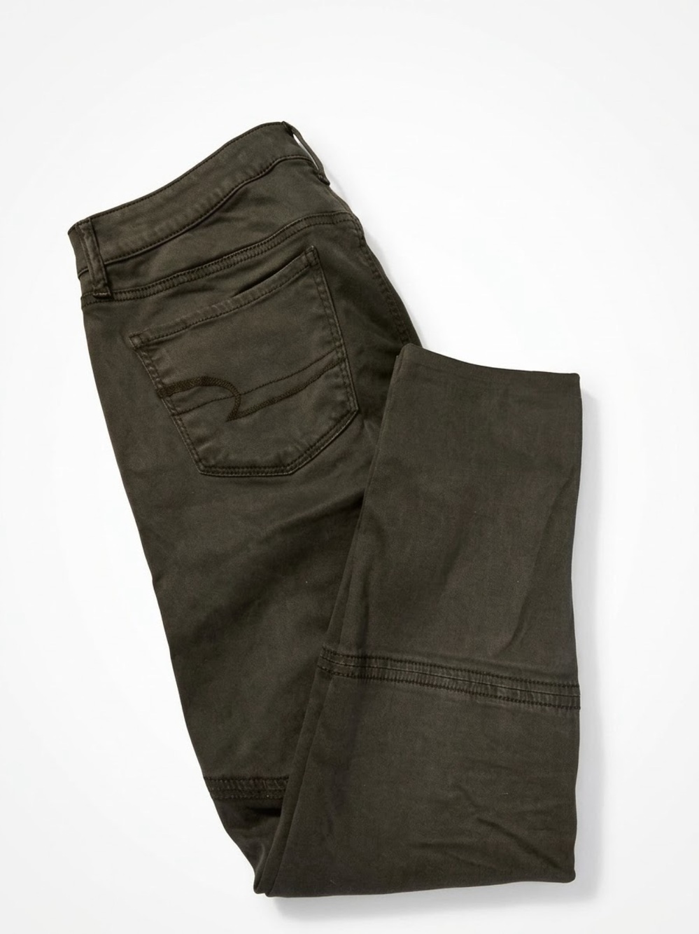 Men's Slim Stretch Jeans - Dark Olive